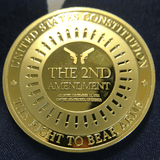 2nd Amendment Legacy Gold-Plated Coin