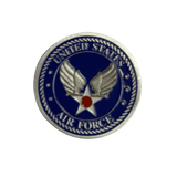 Death Smiles Air Force Coin