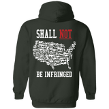 Shall Not Be Infringed Hoodie (Back)