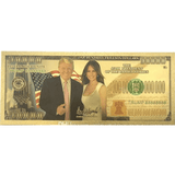 First Couple Golden Trump Faux Buck