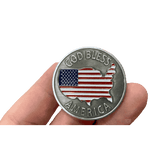 God Bless America Gold-Plated Coin