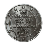God Bless America Gold-Plated Coin
