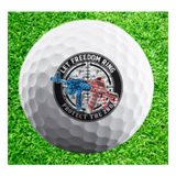 Let Freedom Ring Golf Ball