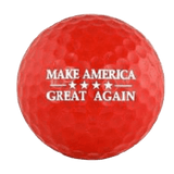Trump MAGA Red Golf Ball