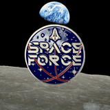 Space Force Silver-Plated Coin