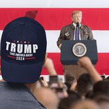 Trump 2024 "Take America Back" Navy Hat
