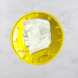 Trump Legacy Gold & Silver-Plated Coin