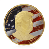 Trump "MAGA" Gold-Plated Coin