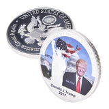 Trump Silver-Plated Coin