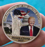 Trump Silver-Plated Coin