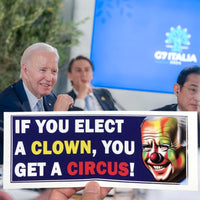 Biden Clown Sticker