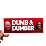 Dumb & Dumber Biden Sticker