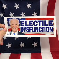 Biden Electile Dysfunction Sticker