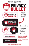 Privacy Bullet Webcam Spy Blockers