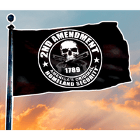 2nd Amendment Original Homeland Security Flag