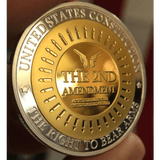 2nd Amendment Legacy Gold & Silver-Plated Coin