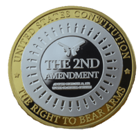 2nd Amendment Legacy Silver & Gold-Plated Coin