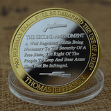 2nd Amendment Legacy Silver & Gold-Plated Coin