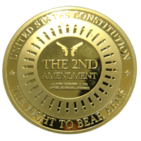 2nd Amendment Legacy Gold-Plated Coin