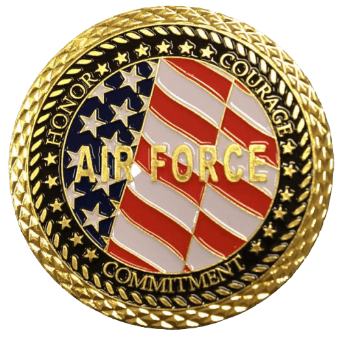 Air Force Veteran Coin