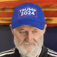 Trump 2024 Blue Hat