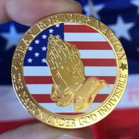 National Prayer Gold-Plated Coin - SPECIAL OFFER