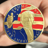 Trump 2024 "Take America Back" Gold-Plated Coin [SE]