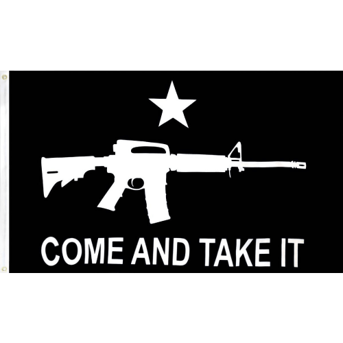 Come And Take It Flag - Black [SE]