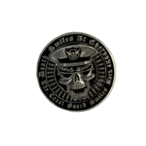 Death Smiles Coast Guard Coin – American Smart Shopper