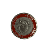 Death Smiles Marines Coin