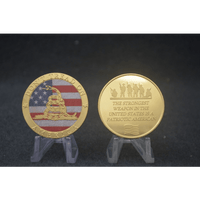 Don't Tread On America Gold-Plated Coin [SE]