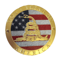 Don't Tread On America Gold-Plated Coin [SE]