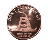 Don't Tread On Me Copper Coin