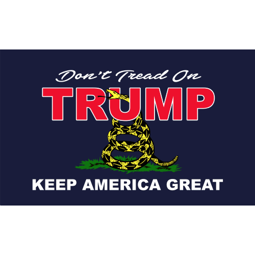 Don't Tread On Trump Sticker [SE]