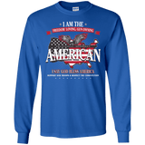 Politically Incorrect American Patriotic Long Sleeve T-Shirt [SE]