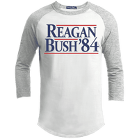 Reagan Bush '84 Presidential Election Retro Long Sleeve Tee