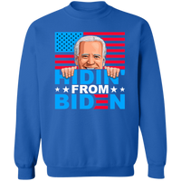 Funny Hidin' from Biden Pullover Sweatshirt