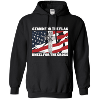 I Stand For The Flag, Kneel For The Cross Hoodie