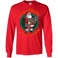 Better Watch Out! (Christmas/Gun Rights) Long Sleeve T-Shirt