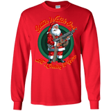 Better Watch Out! (Christmas/Gun Rights) Long Sleeve T-Shirt