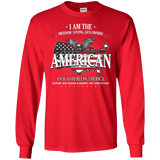 Politically Incorrect American Patriotic Long Sleeve T-Shirt [SE]