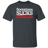 Socialism Sucks and Biden Blows Funny T-Shirt