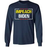 IMPEACH BIDEN Long Sleeve T-Shirt