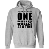 One Bullet At A Time Gun Rights Hoodie