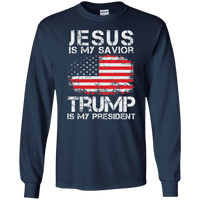 Jesus & Trump Long Sleeve T-Shirt