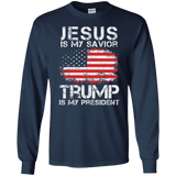 Jesus & Trump Long Sleeve T-Shirt