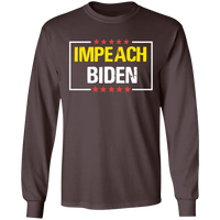 IMPEACH BIDEN Long Sleeve T-Shirt