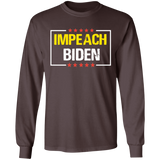 IMPEACH BIDEN Long Sleeve T-Shirt