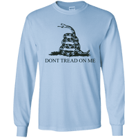 Don't Tread on Me Themed Long Sleeve T-Shirt