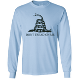 Don't Tread on Me Themed Long Sleeve T-Shirt